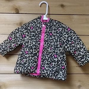 Chetah print winter jacket
